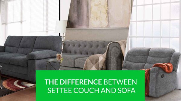 Difference between settee couch and sofa | Sofa HQ limited