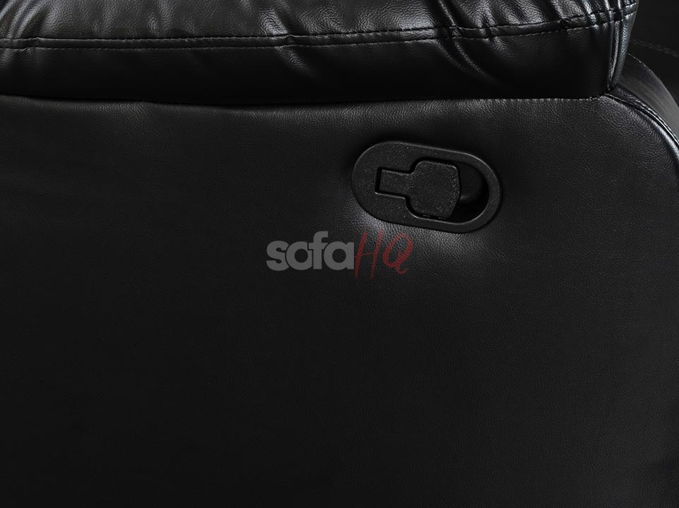 Pull Handle of 3+2 Seater Black Leather Recliner Sofa - Sofa Chelsea | Sofa HQ