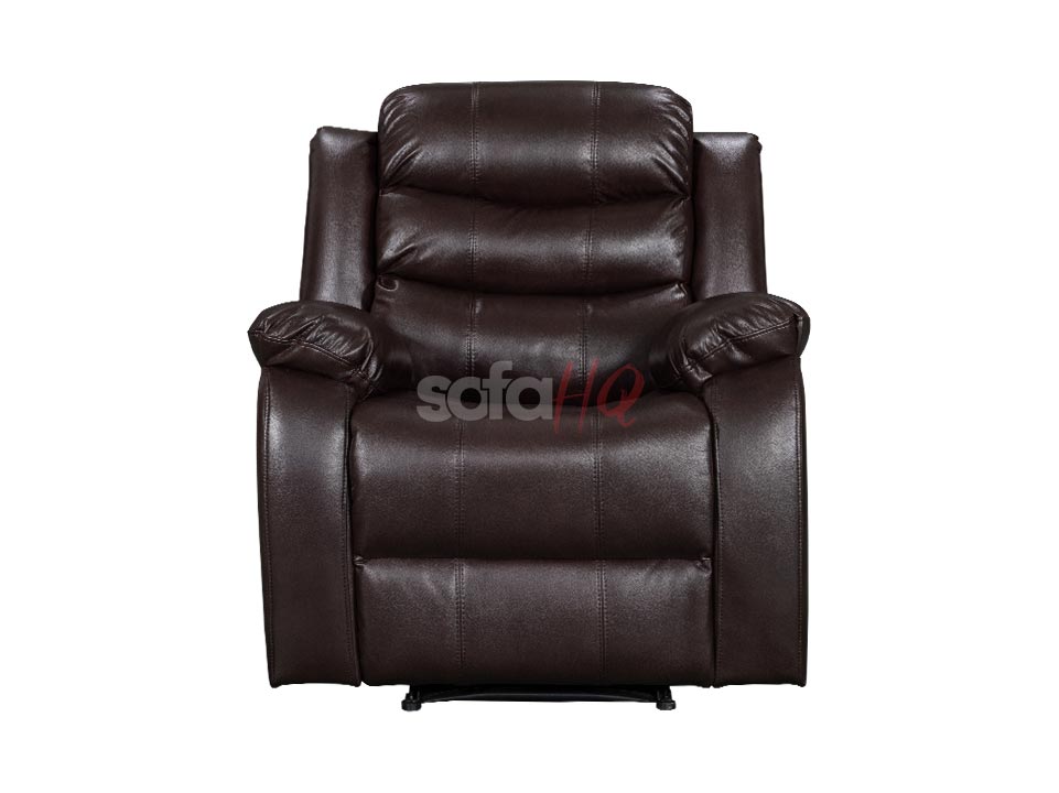 Sorrento Brown Leather Recliner Chair